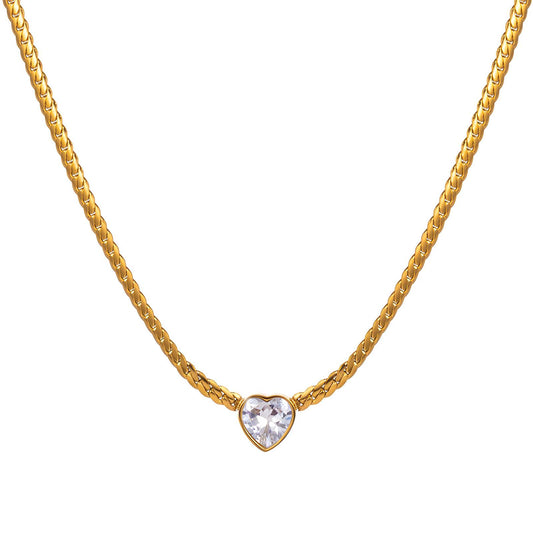 Soleia Heart Choker