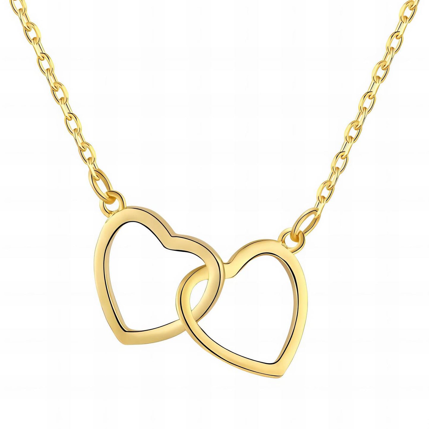 Amara Twin Heart Necklace
